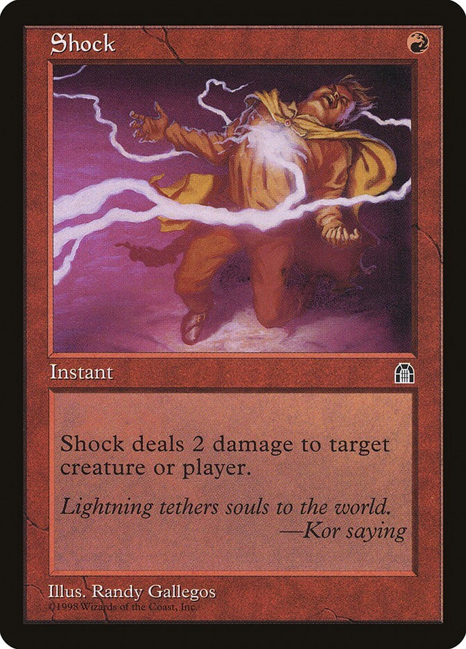 Stronghold Shock MTG Magic the Gathering NM