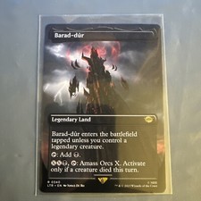 MTG Barad-dur LTR 0340 R Borderless Regular R...