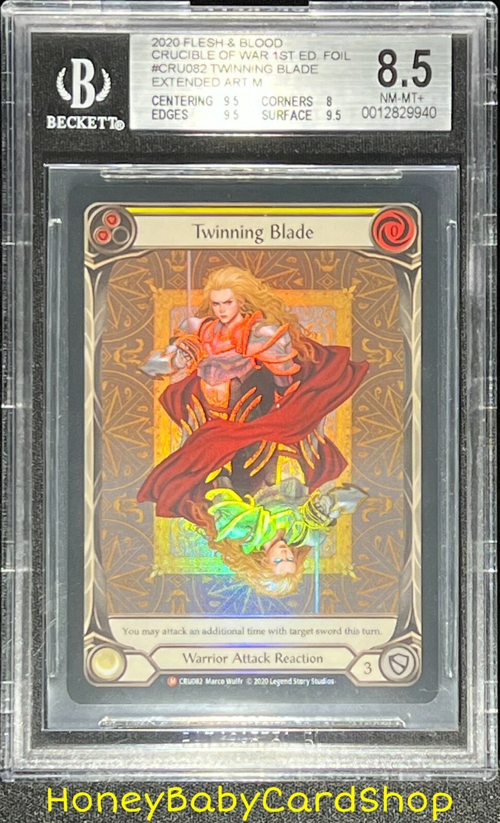 Flesh and Blood Crucible of War 2020 Twinning Blade (Extended Art