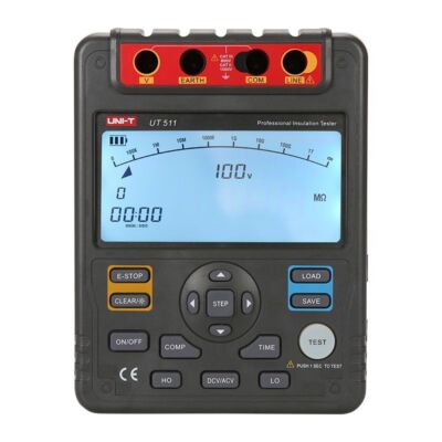 UT511 Isolationsmessgerät, Isolationswiderstand Tester, Iso-Messgerät 500V-1000V