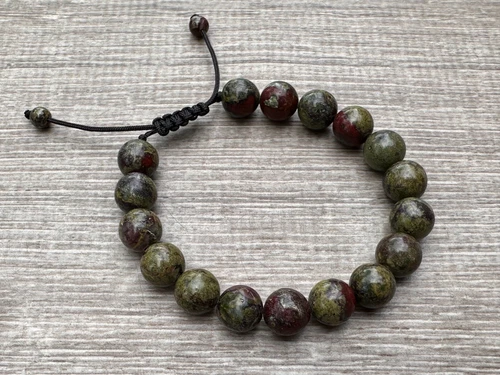 Grade A++ Edelstein Perlen verstellbar Armband 10 mm, echte Kristalle Armbänder - Bild 119 von 124