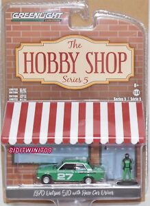  GREENLIGHT  HOBBY SHOP  SERIES 5 1970 DATSUN 510 WITH RACE 