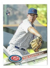 Rob Zastryzny 2017 Topps Chrome Rookie Refractor #89 Chicago Cubs Parallel Card