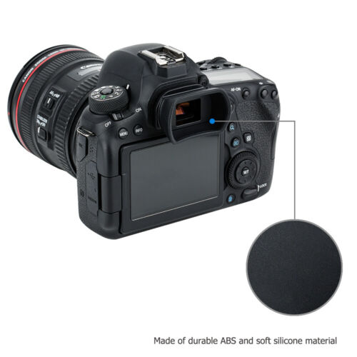 Long Soft Camera Eyecup Eyepiece for Canon EOS 5DM2 5D Mark II 6D Mark II 5D 6D - Picture 3 of 12