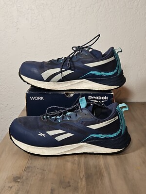 Reebok Floatride Energy 3 Mens Size 10W Blue Athletic Work Shoes Sneakers RB3493