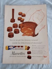 1958 Vintage Orig Magazine Ad Candy Mars Marsettes How Do we Get To Caramel