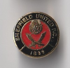 Sheffield United - lapel badge No.1 brooch fitting