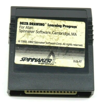 DELTA DRAWING LEARNING PROGRAM (Atari 400/800/XL/XE, 1983) (Cartridge Only) NTSC