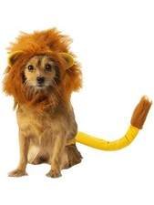 Disney Lion King Simba Dog Costume Pet Outfit Mane  Tail