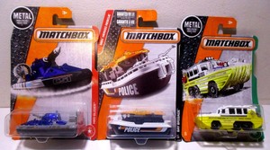 matchbox police boat