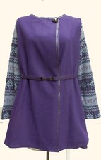 Jaune Rouge Paris Farisle Purple Boutique Style Jacket Size L