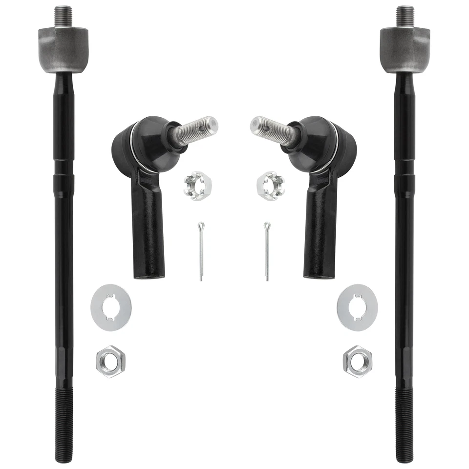 4 piezas barras de amarre interiores exteriores extremos Tierod para Toyota Camry 1987 1988 1989-1991 Foto 2 de 4