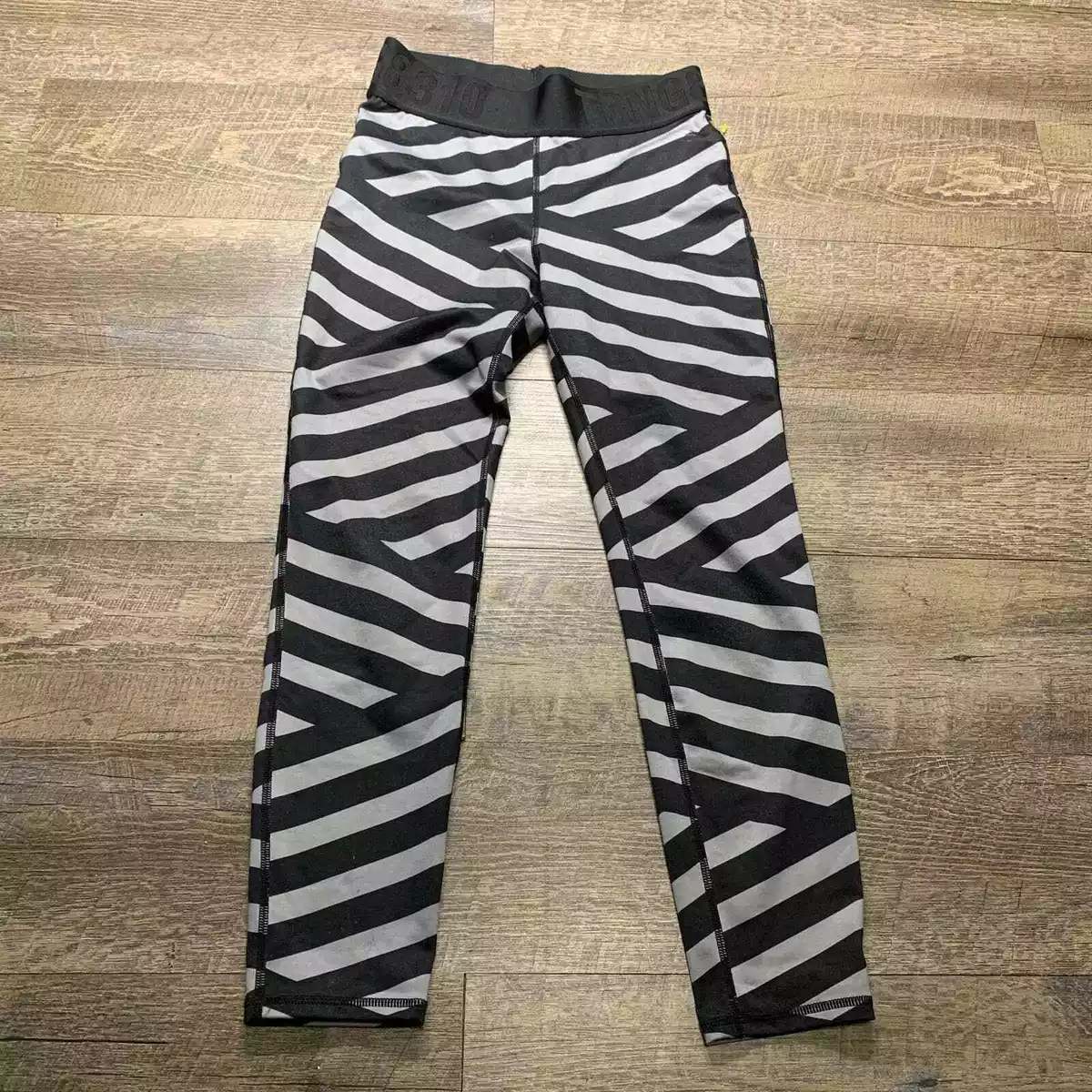 H&m striped clearance leggings