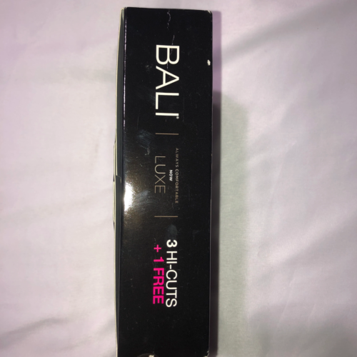 Bali 3+1 Bonus Pack Comfort Luxe Hi-Cut Panties Assorted Sz 8 (K883B6) - Picture 4 of 7