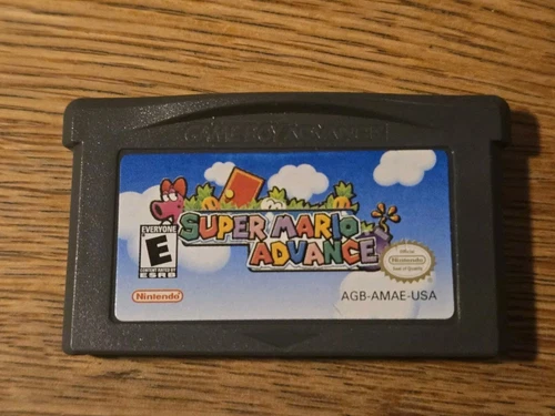 Super Mario Advance (Game Boy Advance 2001) GBA - Authentic - Tested