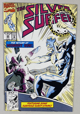 Silver Surfer 60 Marvel Comics VF/VF+ Ron Marz Ron Lim Dr. Strange Thor