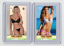 Nina Agdal rare MH Long Corona #'d x/3 Tobacco card no. 575