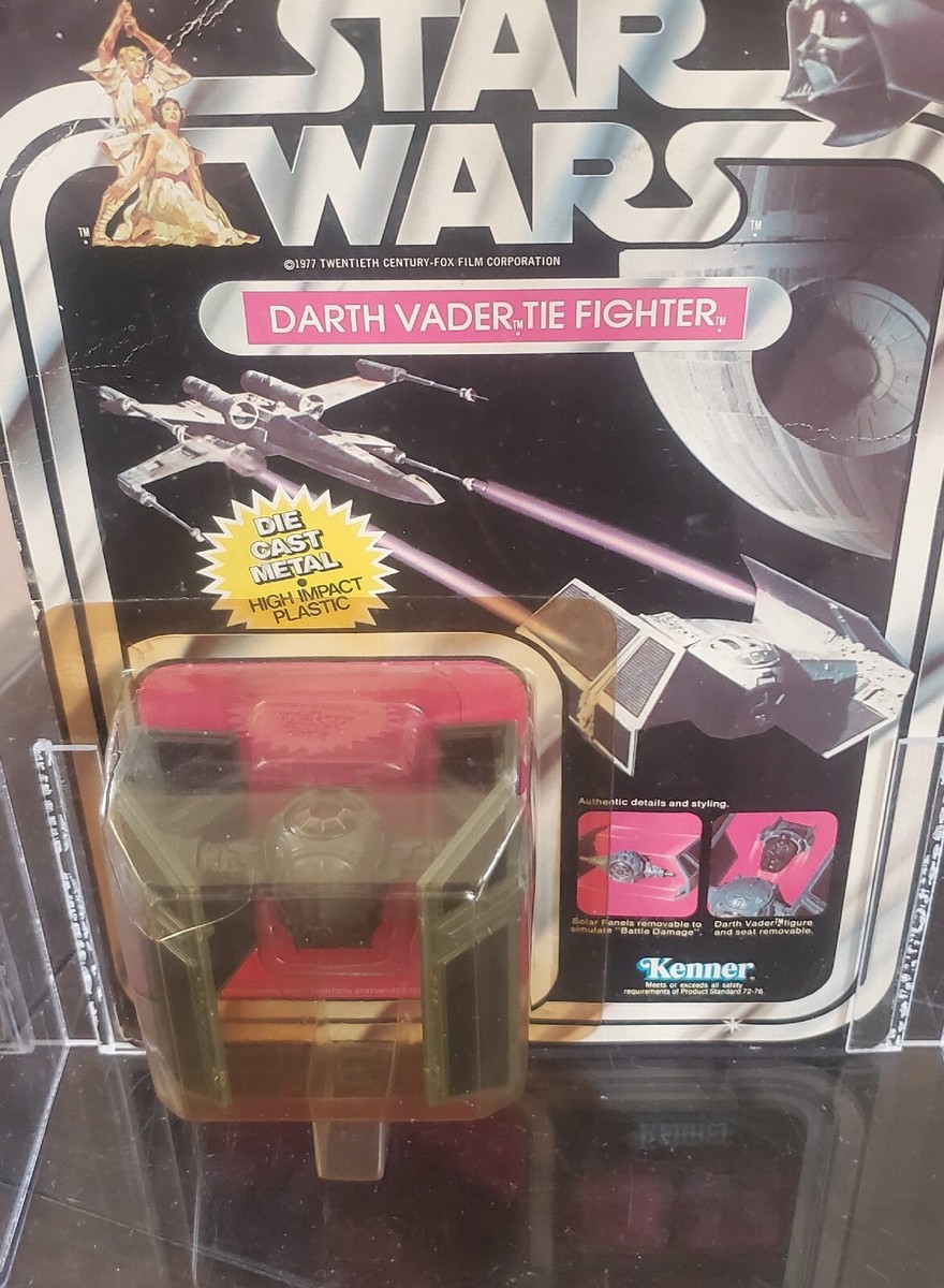 Star Wars Vintage Darth Vader Tie Fighter DCA 70 Die Cast