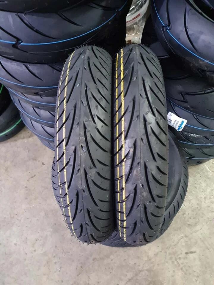 Coppia GOMME 3.50-10 51P TL MITAS TOURING FORCE SC DOT2025 - Immagine 2 di 2