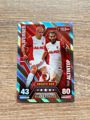Match Attax Extra 14/15 - 565 - Tobias WERNER & Halil ALTINTOP Duo-Karte