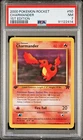 2000 Pokémon Rocket 1st Edition Charmander Nolo Holo #50 PSA 7 NM