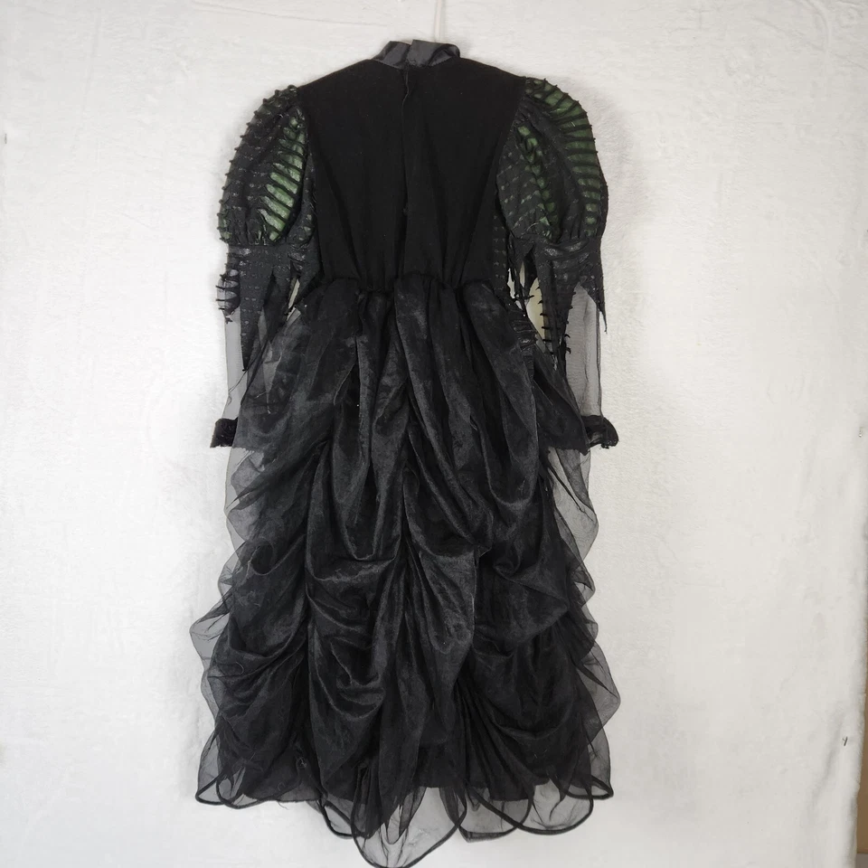 Rubies Witch Costume Black And Green Dress Youth Size Large - Image 4 of 4
