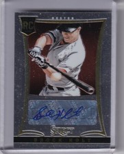 2013 PANINI SELECT #223 BROCK HOLT AUTOGRAPH ROOKIE RC RED SOX 157/500 2222