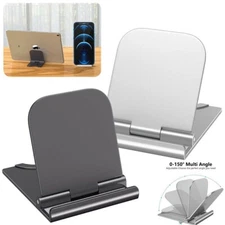 Adjustable Phone Tablet Desktop Stand Desk Holder Mount Cradle For iPhone iPad ɞ