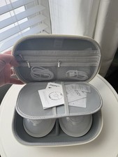 2-Pack Momcozy M5 Controlled Wearable Breast Pump, 3 Modes 9 Suction, MINT