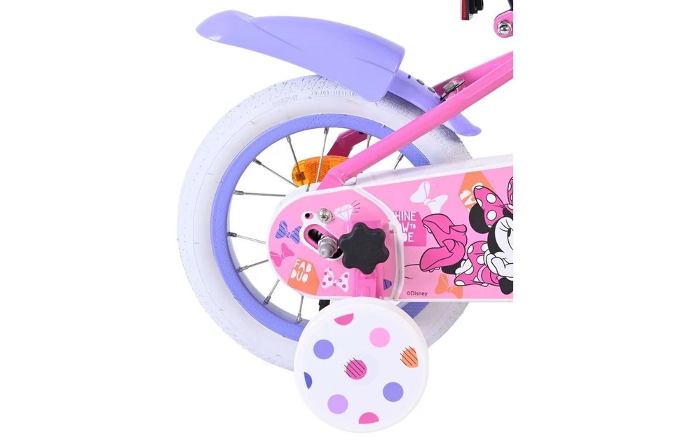 12 Zoll Kinderfahrrad Mädchenfahrrad Fahrrad Minnie Mouse 20522-CB12 - Bild 2 von 4