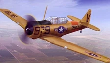 North American T-6/SNJ Texan Navy Desk Wood Airplane New Model Large Scale 1/32