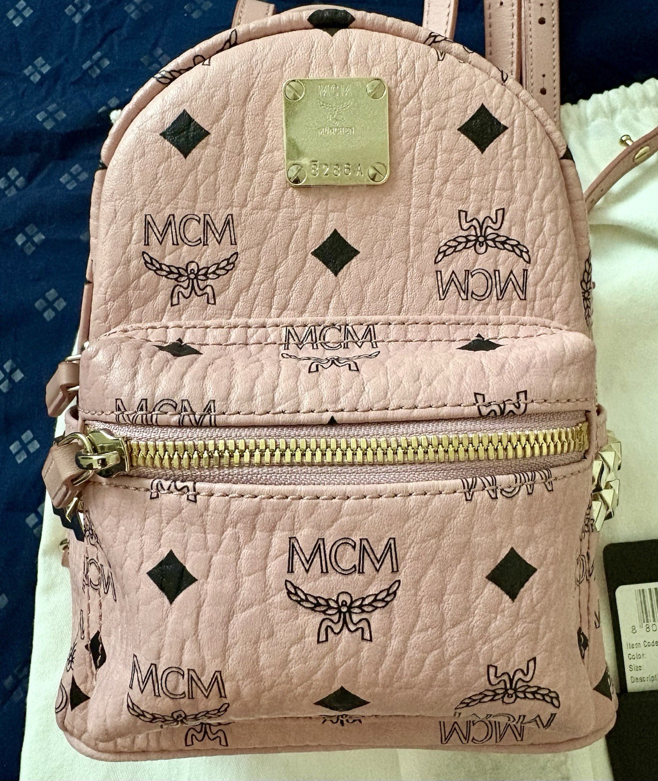 Bebe Boo Mcm Stud BRAND NEW MCM Stark Bebe Boo Side Studs In