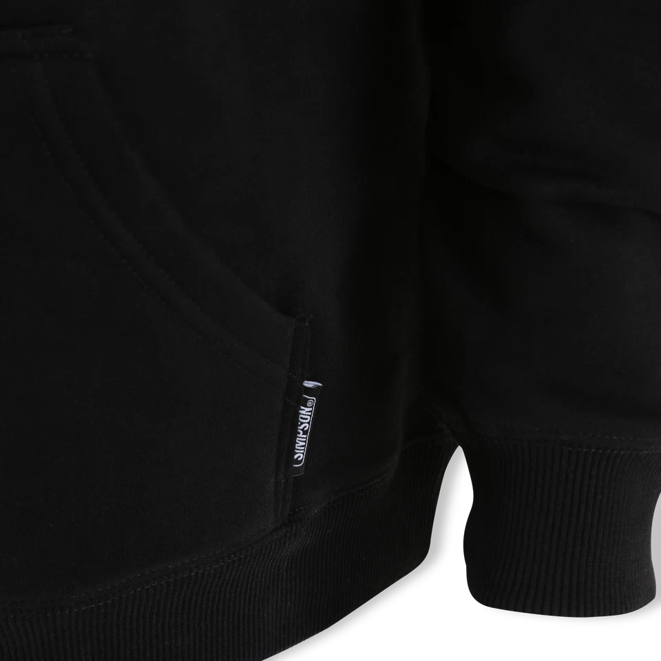 Moletom com capuz Simpson Racing 45019XX listras - Adulto 2X grande - Imagem 3 de 4