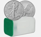 2026 American Silver Eagle 1 oz $1 1 Roll Twenty 20 BU Coins in Mint Tube