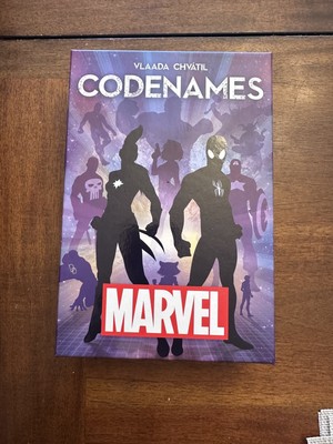 Codenames Card Game Marvel Comics Edition - Played once Mint