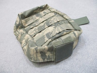 MSA Paraclete SCBA-CC Canister Carrier MOLLE Gas Mask Filter Pouch USAF ABDU