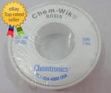 Chemtronics 10-25L Chem-Wik Rosin Desoldering Braid