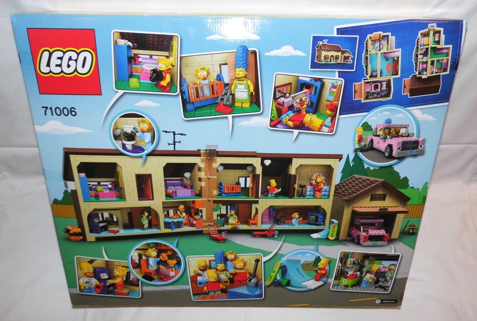 Lego 71006, Das Simpsons Haus, TV Serie, Comic, Neu und Ovp - Bild 2 von 2