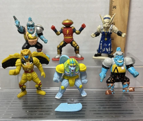 Mighty Morphin Power Rangers Lot 3" Mini PVC Figures Vintage