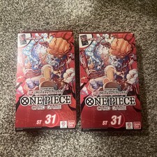 2- One Piece TCG - Monkey D. Luffy Starter Deck ST31 Bandai ENG - Sealed