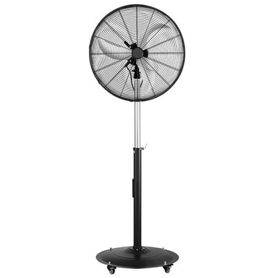 Uimoso 24in Industrial Pedestal Fan,High Velocity,6800CFM,Waterproof,Oscillating
