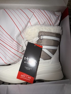 Storm By Cougar Boots Womens Size 9 White Fresno-Q Waterproof Winter Snow