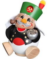 RäUchermann Bergmann, 12 Cm Hoch, Original Erzgebirge Von Seiffener Volkskunst