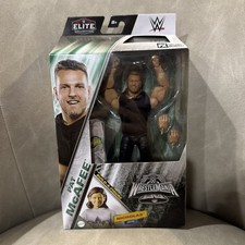 Pat McAfee WWE Elite WrestleMania 40 Figure Colts WVU Punter Kicker Show