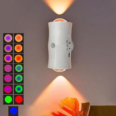 Modern LED Wall Light Up Down Lamp Sconce Spot Hallway Lighting Bedroom Fixture