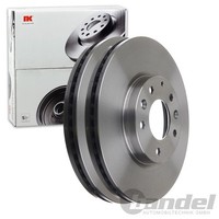 2X NK Bremsscheiben 296Mm BelÜFtet Vorne Passend FÜR Mazda CX-7 | 203275