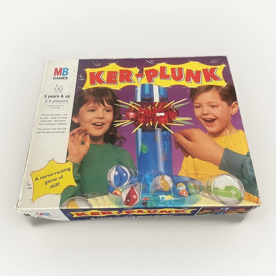 Ker-Plunk Kerplunk Vintage Marble Game By MB Games 1994 Complete & GC - Image 3 of 4