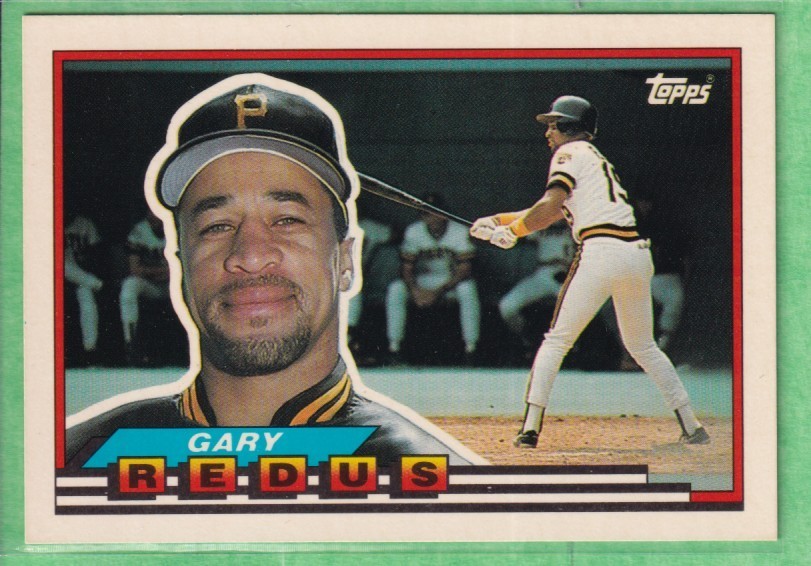 1989 Topps Big #131 Gary Redus Pittsburgh Pirates