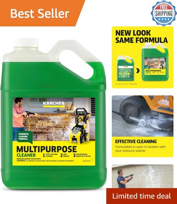 #ad Fresh Scent Kärcher Pressure Washer Detergent Removes Dirt from Any Surface $28.77