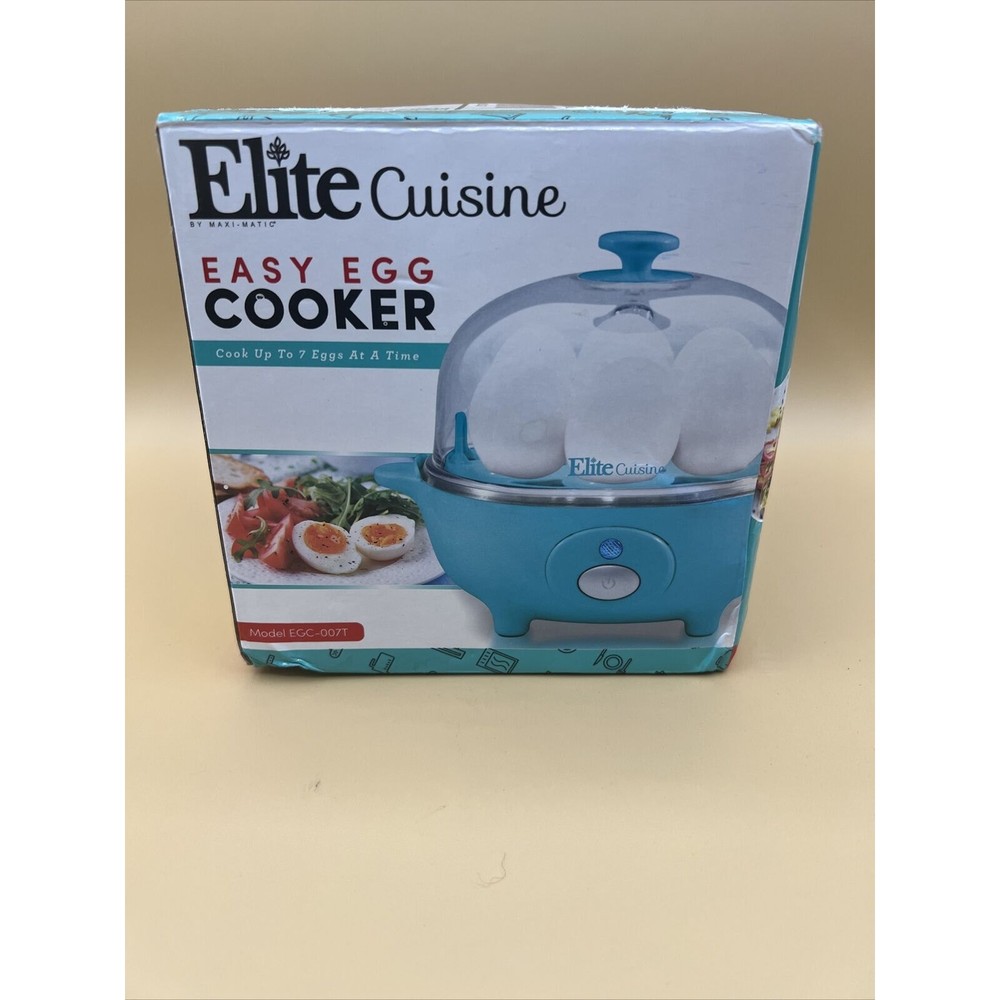 Dash Rapid Egg Cooker Electric Boiler Steamer Poacher by Elite Cuisine